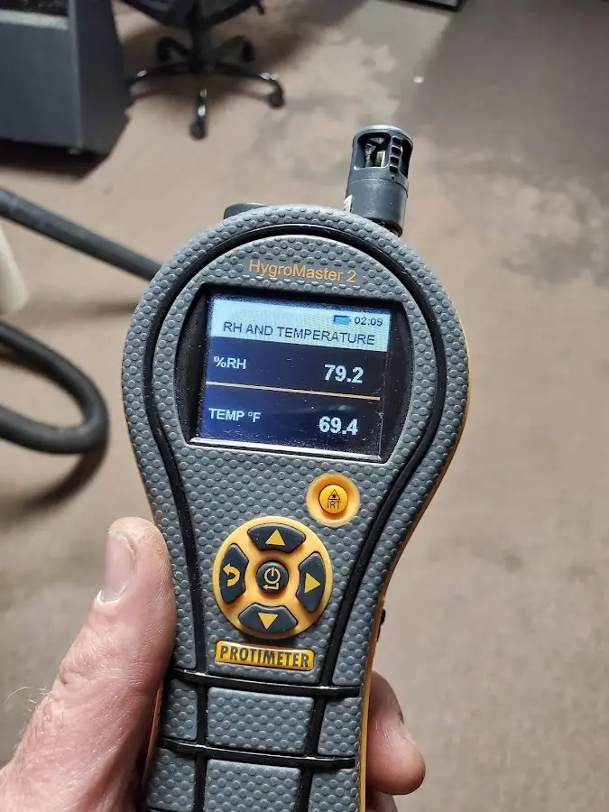 Moisture meter humidity assessment for Fire & Smoke Damage Restoration in Hempfield
